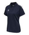 Hummel hmlCORE XK Functional Poloshirt Damen F7026 - blau
