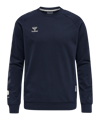 Hummel hmlMOVE Grid Sweatshirt Blau F7026 - blau