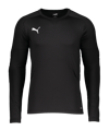 PUMA Torwart Shirt gepolstert Schwarz F03 - schwarz