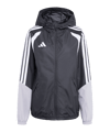 adidas Tiro 26 Regenjacke Damen Schwarz - schwarz