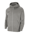 Nike Park 20 Fleece Kapuzenjacke | Grau Schwarz F063 - grau