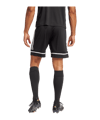 adidas Squadra 25 Short Schwarz/Weiß | - schwarz