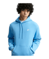 Nike Club Hoody Blau 