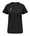 Hummel hmlCIMA XK T-Shirt Damen Schwarz F2001 - schwarz