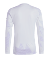 adidas Manchester United Longsleeve Trikot Away 2025/2026 Weiß - weiss