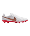 Nike Tiempo Ligera Pro AG Weiß F100 - weiss