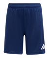 adidas Entrada 26 Short Kids Dunkelblau - weiss