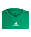 adidas Team Base Top langarm Dunkelgrün - gruen