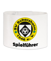 Spielführerbinde mit Vereinslogo | - weiss