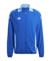 adidas Tiro 24 Competition Präsentationsjacke Blau - blau