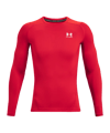 Under Armour HG Compression Langarmshirt Rot F600