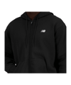 New Balance Sport Essentials Logo Fleece Jacke Schwarz FBK - schwarz