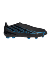 adidas F50 Hyperfast League Laceless FG Schwarz - schwarz