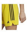 adidas Tiro 23 League Trainingsshort Low Damen Gelb Schwarz - gelb