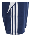 adidas Tiro 24 Short Kids Dunkelblau Weiss - blau