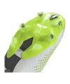 adidas Predator Accuracy.1 L FG Crazyrush Weiss Schwarz Gelb - weiss