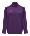 Hummel hmlCORE XK HalfZip Sweatshirt Kids F3443 - lila