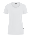 Jako Organic Stretch T-Shirt Damen Weiss F000 - weiss