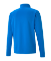 PUMA teamRISE HalfZip Sweatshirt Blau F02 - blau