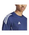 adidas Tiro 24 Trikot Dunkelblau Weiss - blau