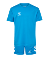 Hummel Trikot Set Kids Blau F7428 - blau