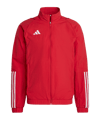 adidas Tiro 23 Competition Präsentationsjacke Rot - rot