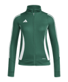 adidas Tiro 24 Trainingsjacke Damen Grün Weiss - gruen