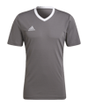 adidas Entrada 22 Trikot Grau Weiss - grau