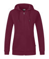 Jako Organic Kapuzenjacke Damen Braun F130 - braun