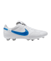 Nike Premier III FG Weiss Blau F103 - weiss