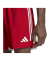 adidas Tiro 23 Competition Match Short Rot Weiss - rot