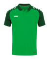 JAKO Performance Poloshirt Grün Schwarz F221 - gruen