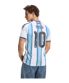 adidas Argentinien Messi Trikot Home WM 2026 Weiß | - weiss