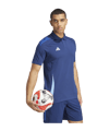 adidas Tiro 24 Competition Poloshirt Dunkelblau | - blau