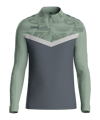 JAKO Iconic HalfZip Sweatshirt Kids Grau F852 - grau