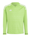 adidas Tiro 23 Competition Torwarttrikot Langarm Kids Grün - gruen