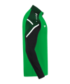 JAKO Performance Ziptop Grün Schwarz F221 - gruen