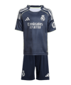 adidas Real Madrid Mini Trikot Set Away 2025/2026 Kids Blau - blau