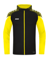 JAKO Performance Kapuzenjacke Schwarz F808 - schwarz