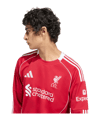 adidas FC Liverpool Trikot langarm Home 2025/2026 Rot - rot