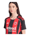 adidas Eintracht Frankfurt Trikot Home 2025/2026 Damen Schwarz - schwarz