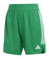 adidas Tiro 23 League Trainingsshort Damen Dunkelgrün - gruen
