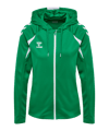 hummel Core 2.0 Kapuzenjacke Damen Grün F6129 