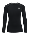 Under Armour Baselayer HG Authentics Comp Longsleeve Underwear Longseeve Damen Schwarz F001 - schwarz