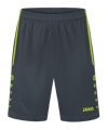JAKO Allround Trainingsshort Kids Grau Grün F833 - grau