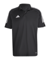 adidas Tiro 23 Poloshirt Schwarz - schwarz