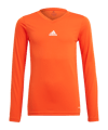adidas Team Base Top langarm Kids Orange