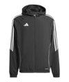adidas Tiro 24 Windbreaker Schwarz Weiss | - schwarz