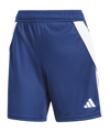 adidas Tiro 24 Training Short Damen Blau Weiss
