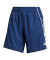 adidas Tiro 25 Competition Downtime Short Damen Blau - blau